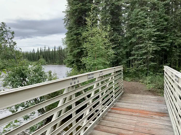 River walking trail