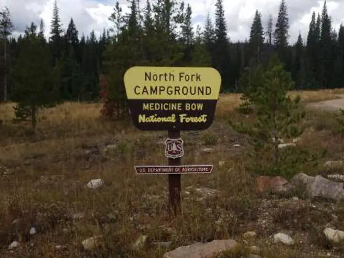 North Fork CG entry