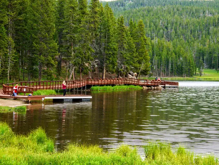 Sibley Lake Fishing Pier