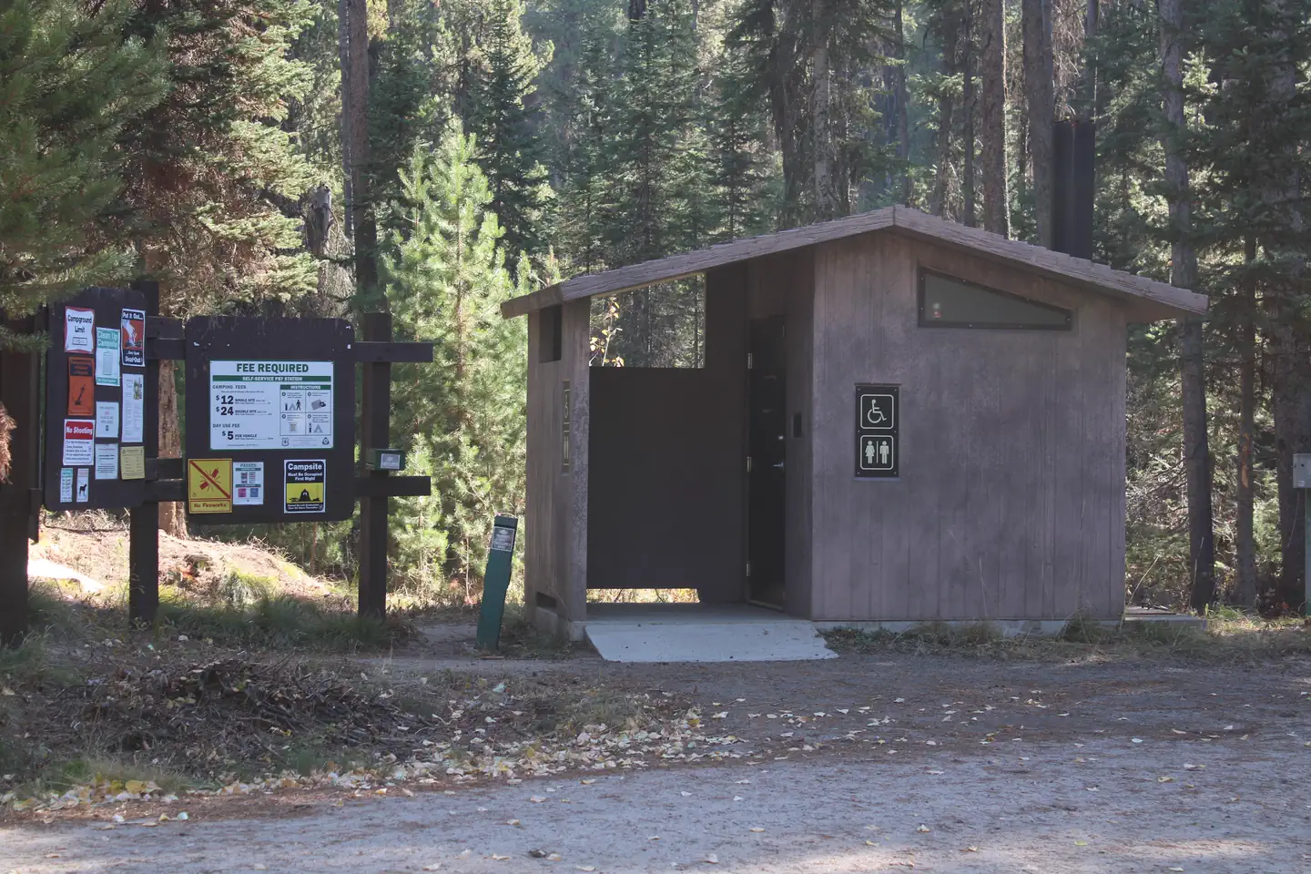 Site pit toilet