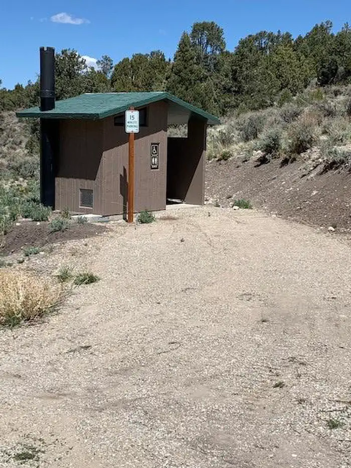 Toilets at the campground.