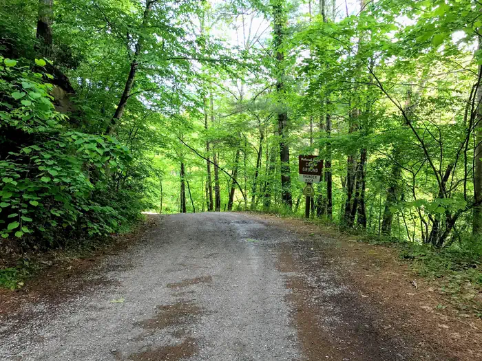 Campground entrance