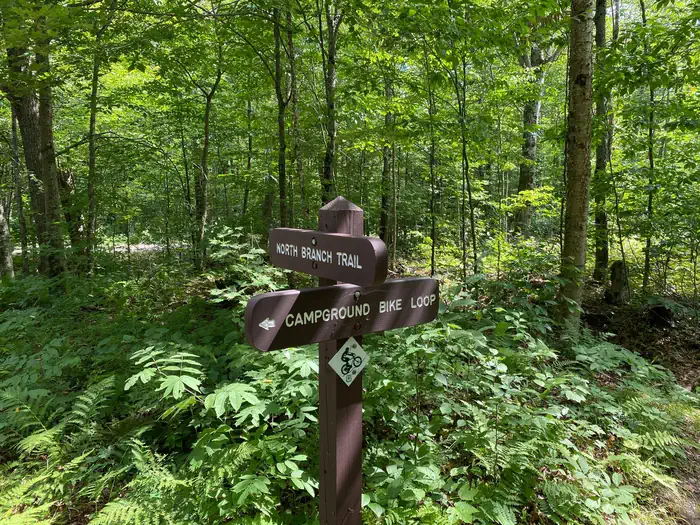 Bike Trail Loop around campground