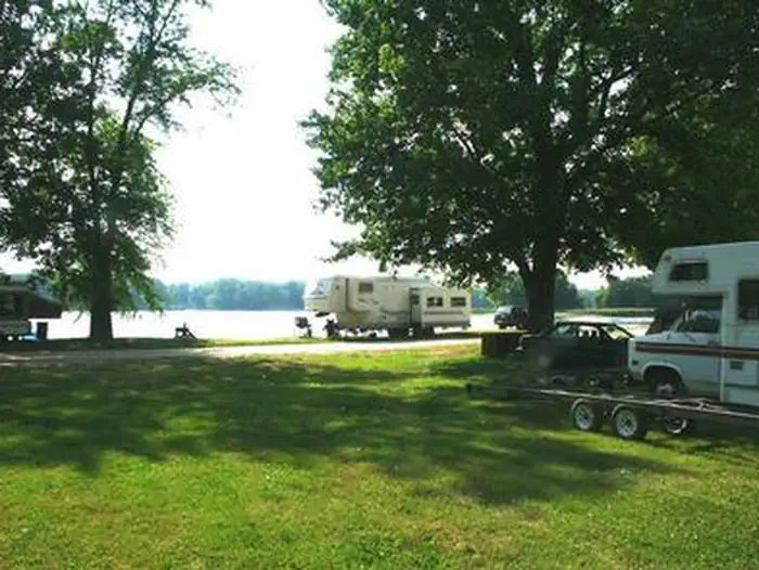 Camping on the river