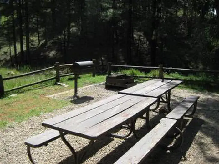 fire pit area